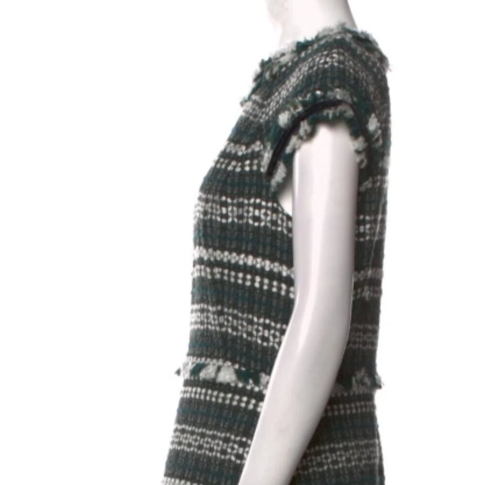 Tory Burch Black and White Mini Dress - Picture 4 of 10